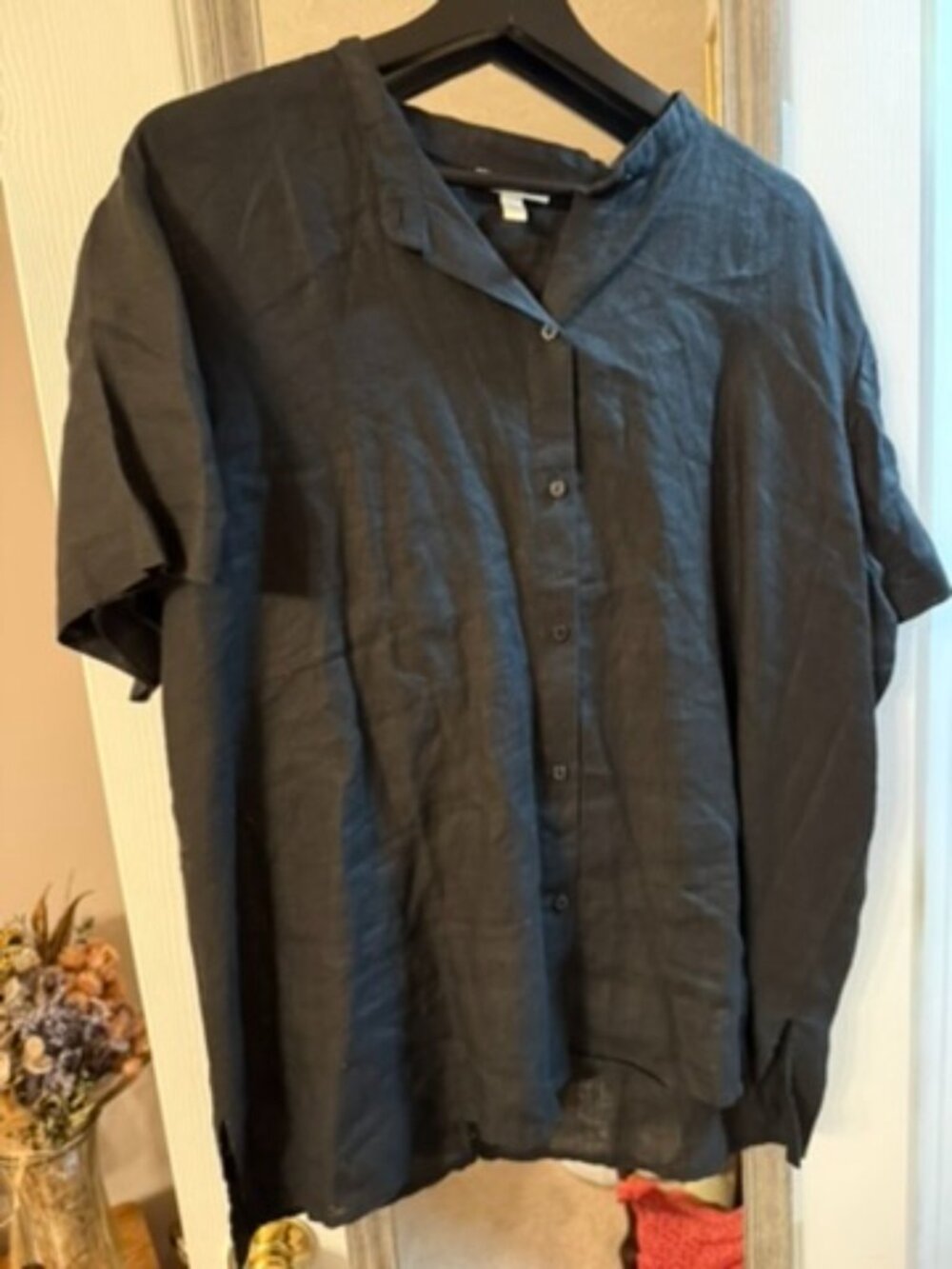 Eileen Fisher Linen Button Down